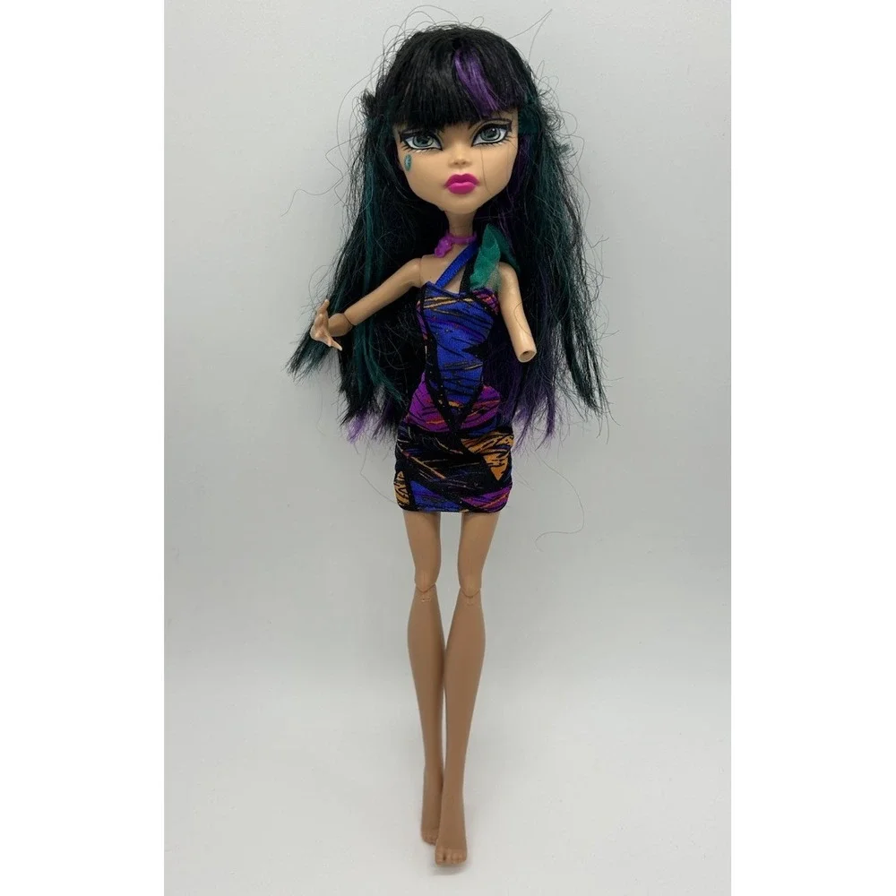 Monster High Creepateria Cleo De Nile Doll Mattel 2008 Poseable 11